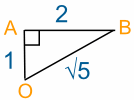 triángulo 1,2,raiz5