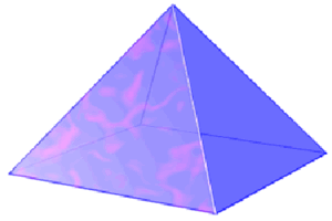 pirámide cuadrada