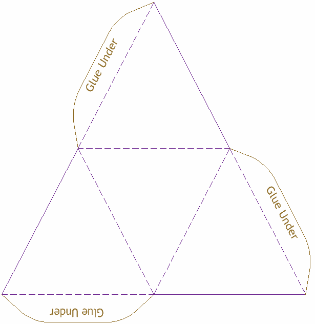 Modelo de un Tetraedro