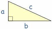 triángulo rectángulo