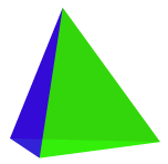 Pirámide triangular