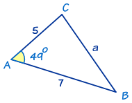 ejemplo triángulo LAL