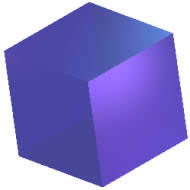cubo azul