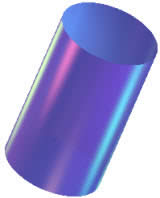 cilindro azul