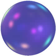 esfera azul