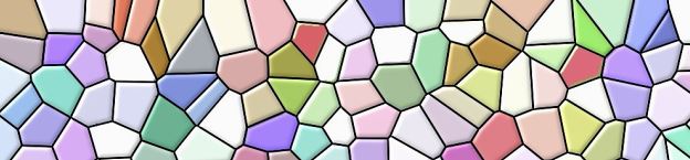 mosaico de polígonos
