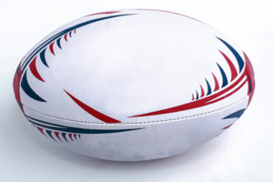 esferoide oblato balón de rugby