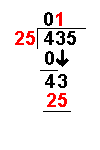 división paso 8