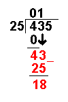 división paso 9