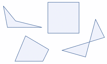 Cuadriláteros - Cuadrado, rectángulo, rombo, trapezoide, paralelogramo